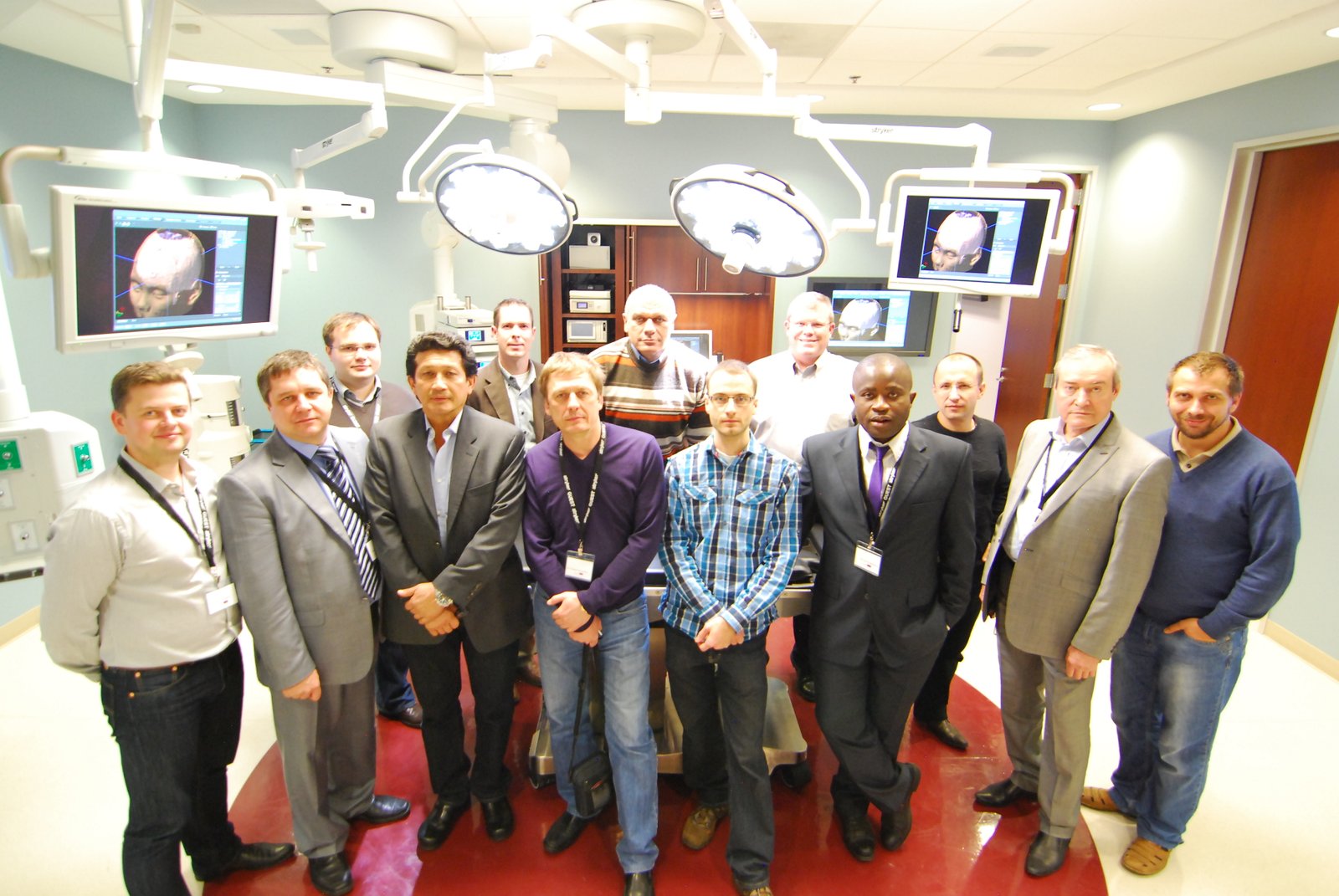 Neurosurgery navigation training cohort, Stryker training center, Dallas