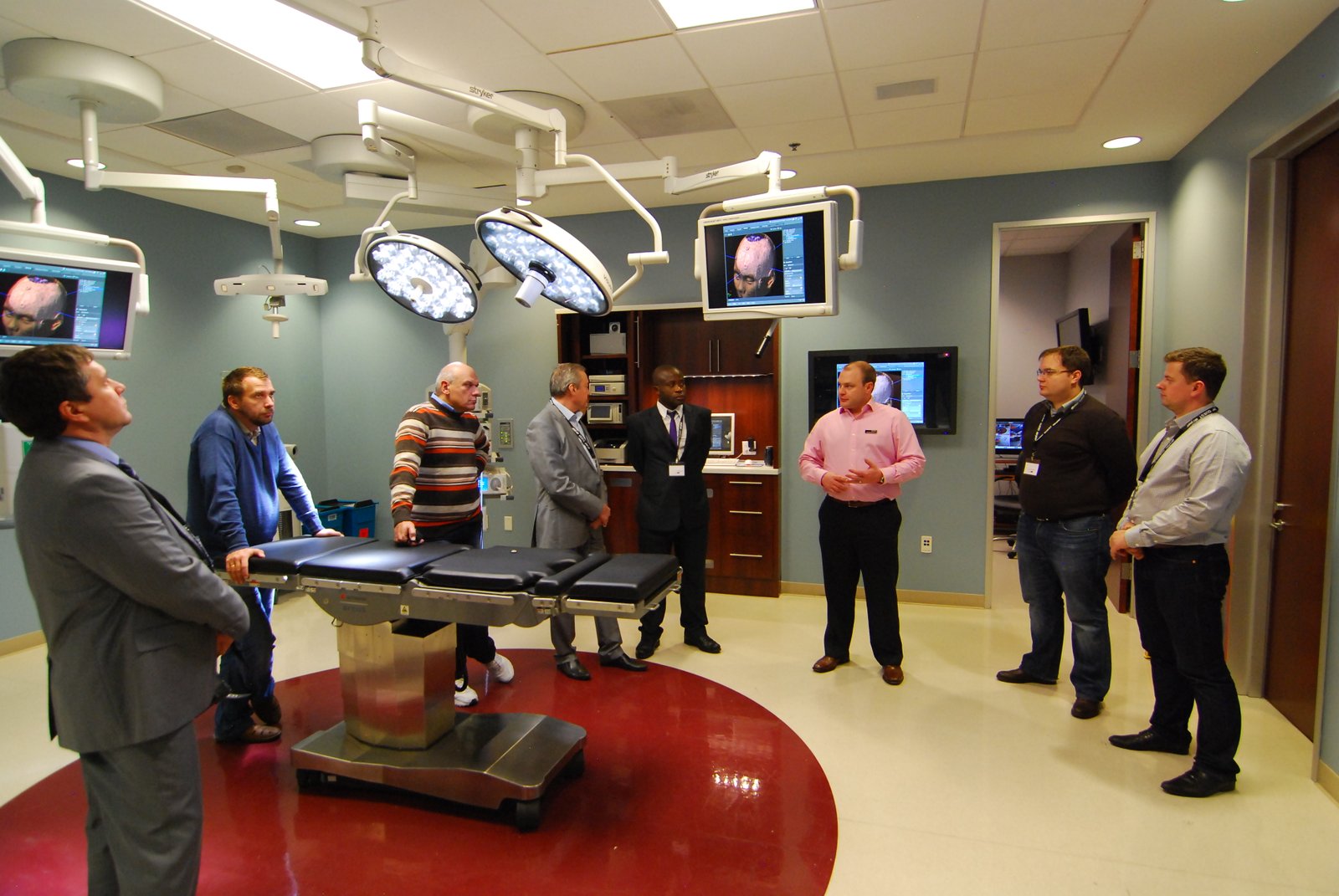 Neurosurgery navigation training, Dallas