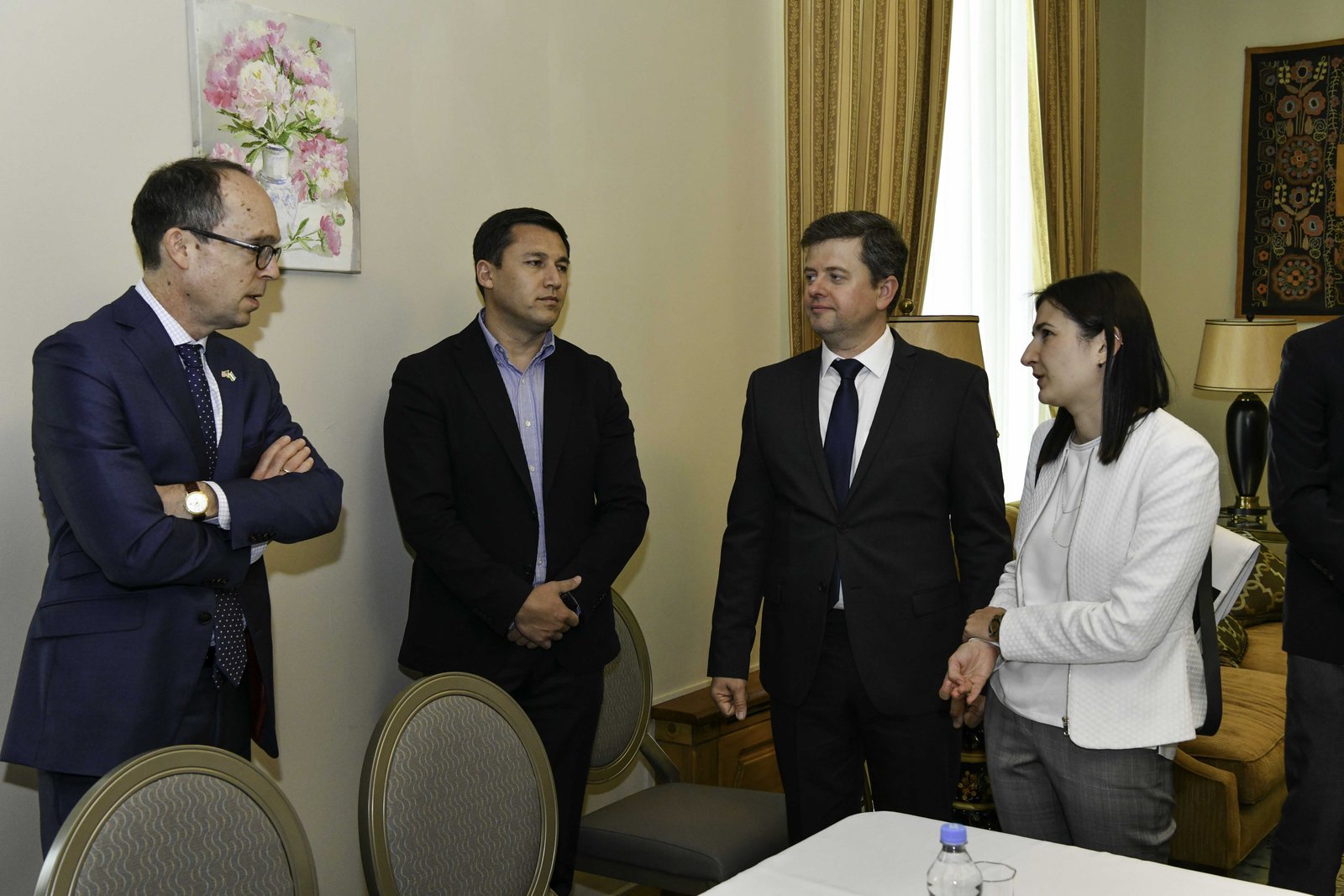 Delegation at the U.S. Embassy, Tashkent